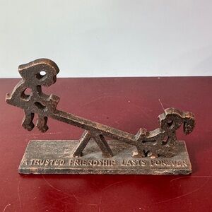 Demdaco "A Trusted Friend Lasts Forever" metal figure 2008